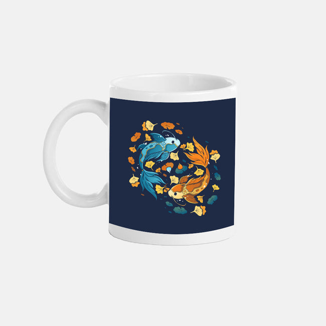 Ying Yang Koi-None-Mug-Drinkware-Vallina84
