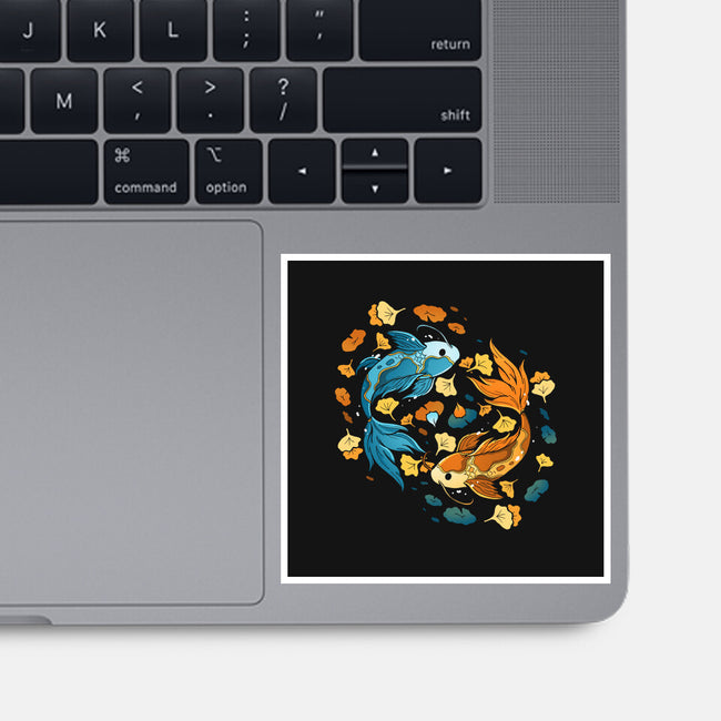 Ying Yang Koi-None-Glossy-Sticker-Vallina84