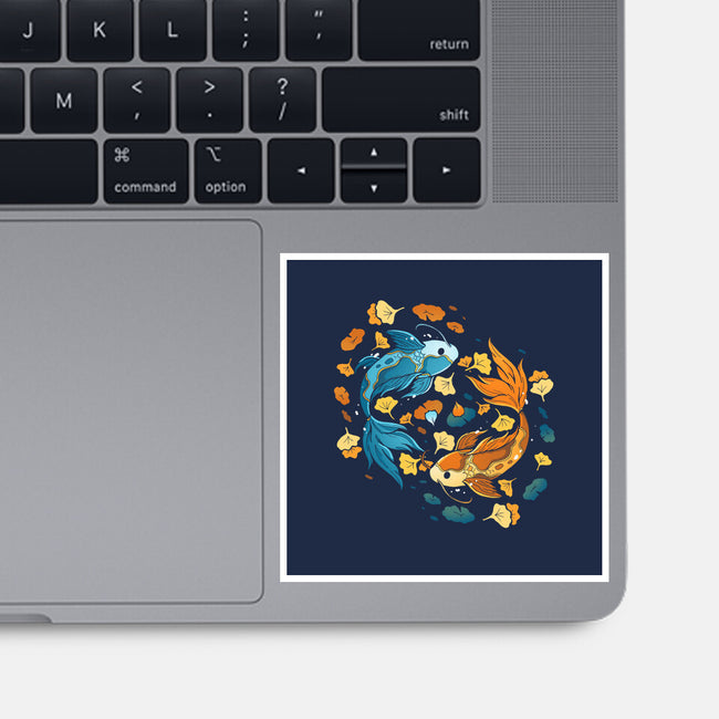 Ying Yang Koi-None-Glossy-Sticker-Vallina84