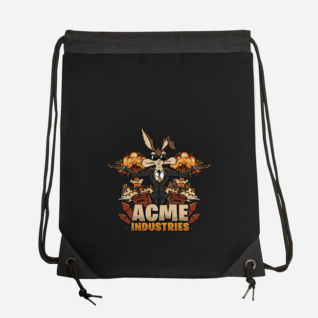 ACME INDUSTRIES-None-Drawstring-Bag-bykai