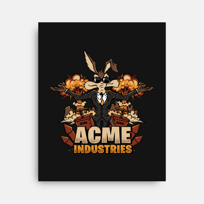 ACME INDUSTRIES-None-Stretched-Canvas-bykai