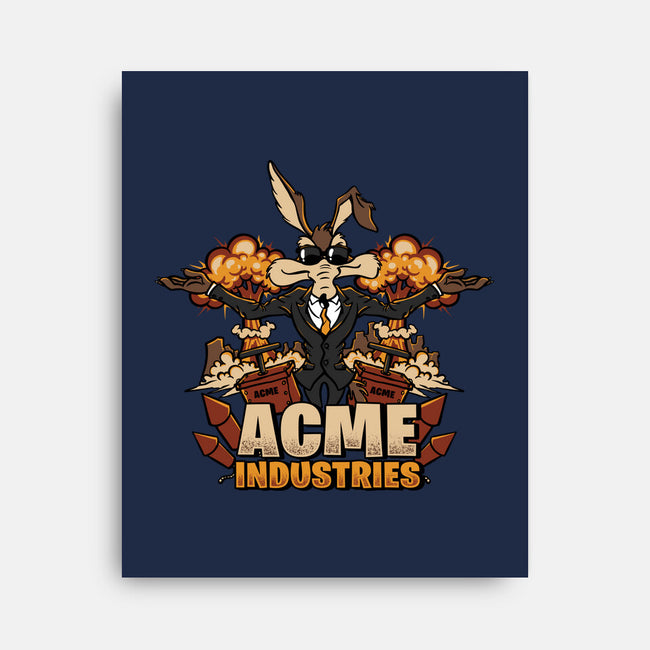 ACME INDUSTRIES-None-Stretched-Canvas-bykai
