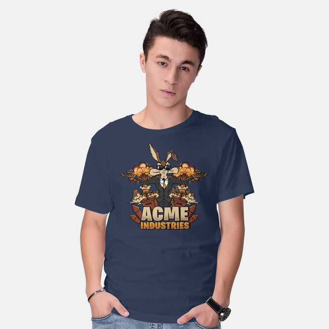 ACME INDUSTRIES-Mens-Basic-Tee-bykai