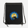 Jacks Starry Nightmare-None-Drawstring-Bag-rocketman_art