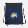 Jacks Starry Nightmare-None-Drawstring-Bag-rocketman_art