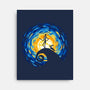 Jacks Starry Nightmare-None-Stretched-Canvas-rocketman_art