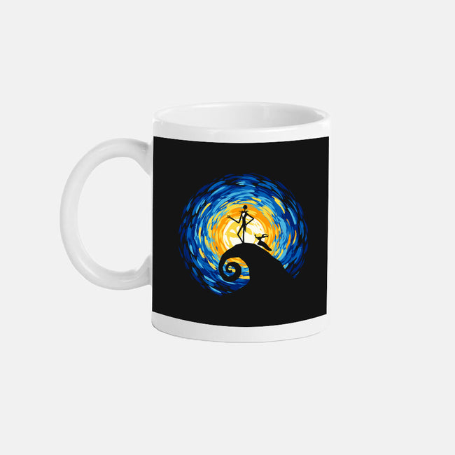 Jacks Starry Nightmare-None-Mug-Drinkware-rocketman_art