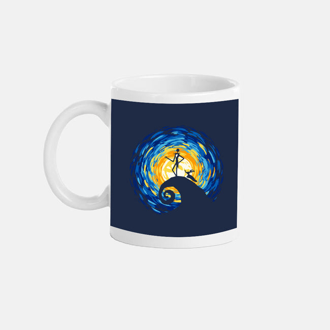 Jacks Starry Nightmare-None-Mug-Drinkware-rocketman_art