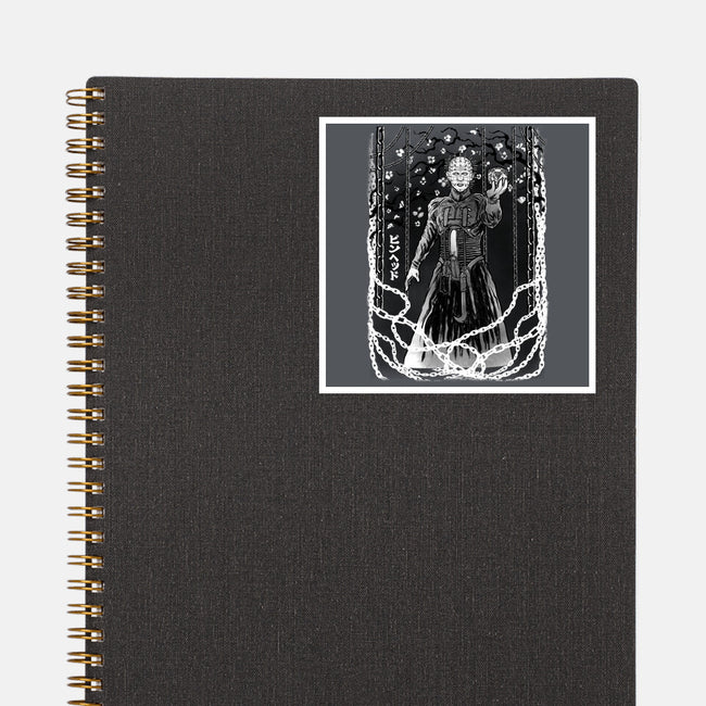 Hell Priest Sumi-E-None-Glossy-Sticker-Astrobot Invention