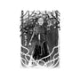 Hell Priest Sumi-E-Unisex-Kitchen-Apron-Astrobot Invention