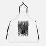 Hell Priest Sumi-E-Unisex-Kitchen-Apron-Astrobot Invention