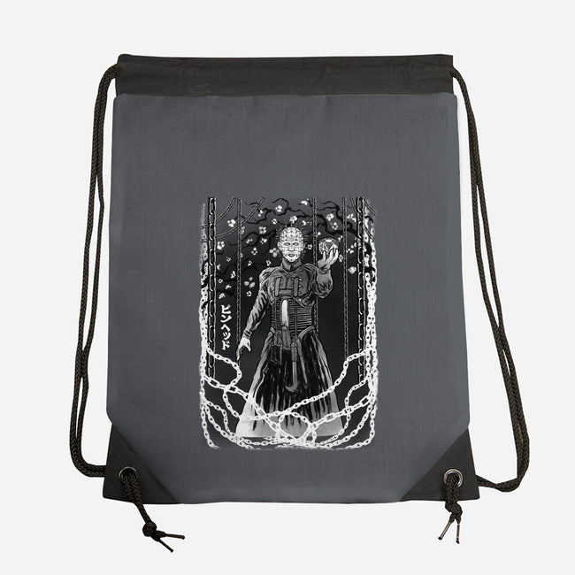 Hell Priest Sumi-E-None-Drawstring-Bag-Astrobot Invention