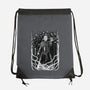 Hell Priest Sumi-E-None-Drawstring-Bag-Astrobot Invention