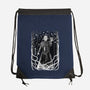 Hell Priest Sumi-E-None-Drawstring-Bag-Astrobot Invention