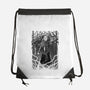 Hell Priest Sumi-E-None-Drawstring-Bag-Astrobot Invention