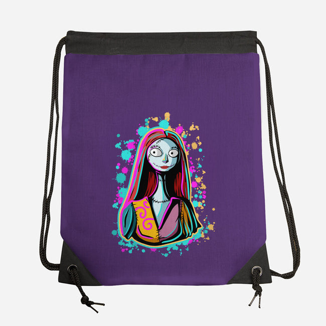Neon Sally-None-Drawstring-Bag-nickzzarto