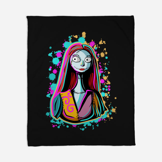 Neon Sally-None-Fleece-Blanket-nickzzarto