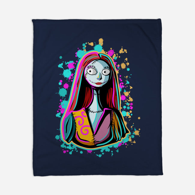 Neon Sally-None-Fleece-Blanket-nickzzarto