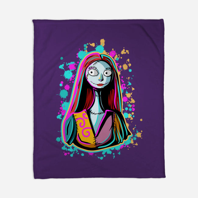 Neon Sally-None-Fleece-Blanket-nickzzarto