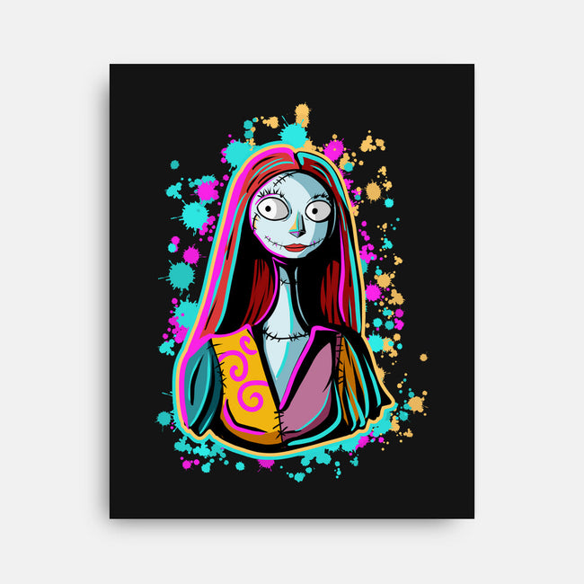 Neon Sally-None-Stretched-Canvas-nickzzarto