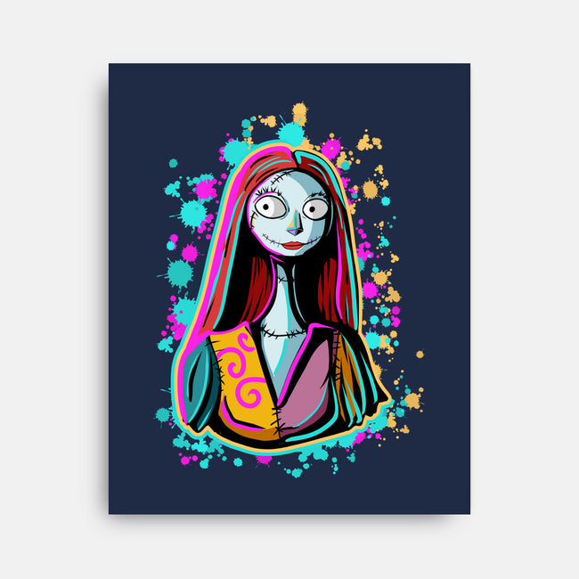 Neon Sally-None-Stretched-Canvas-nickzzarto