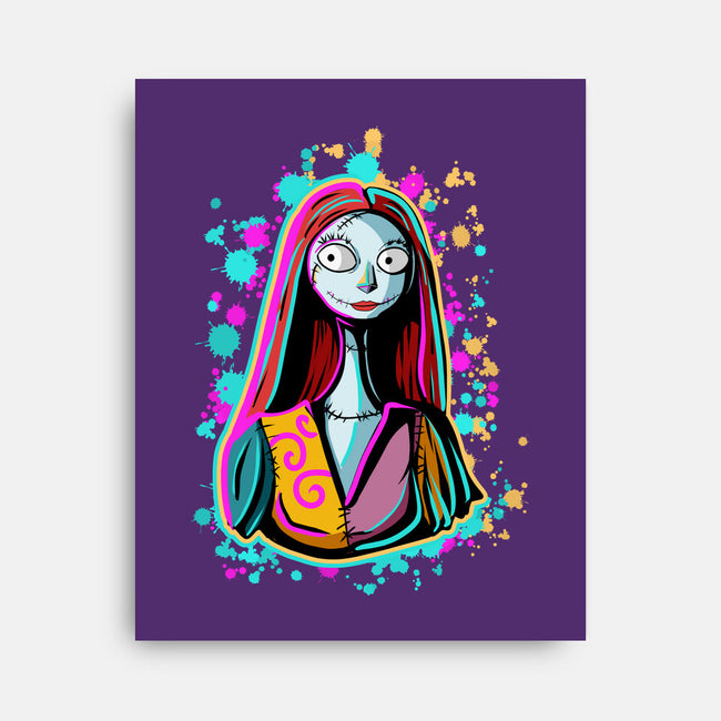 Neon Sally-None-Stretched-Canvas-nickzzarto