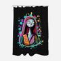 Neon Sally-None-Polyester-Shower Curtain-nickzzarto