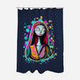 Neon Sally-None-Polyester-Shower Curtain-nickzzarto