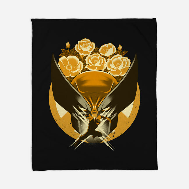 Mutant And Anemone-None-Fleece-Blanket-rmatix