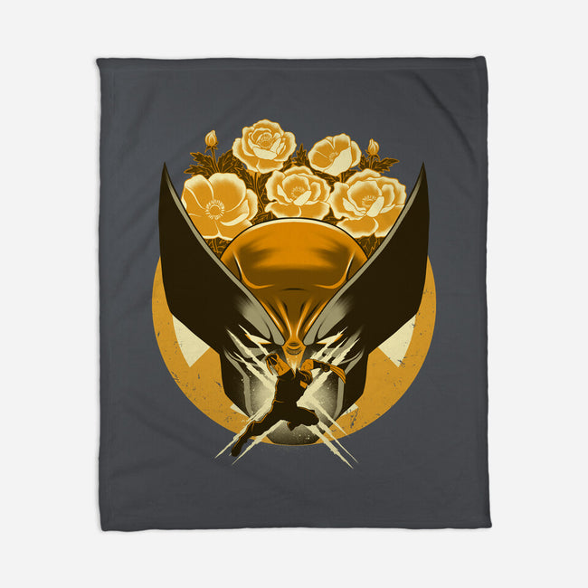 Mutant And Anemone-None-Fleece-Blanket-rmatix