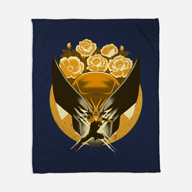 Mutant And Anemone-None-Fleece-Blanket-rmatix