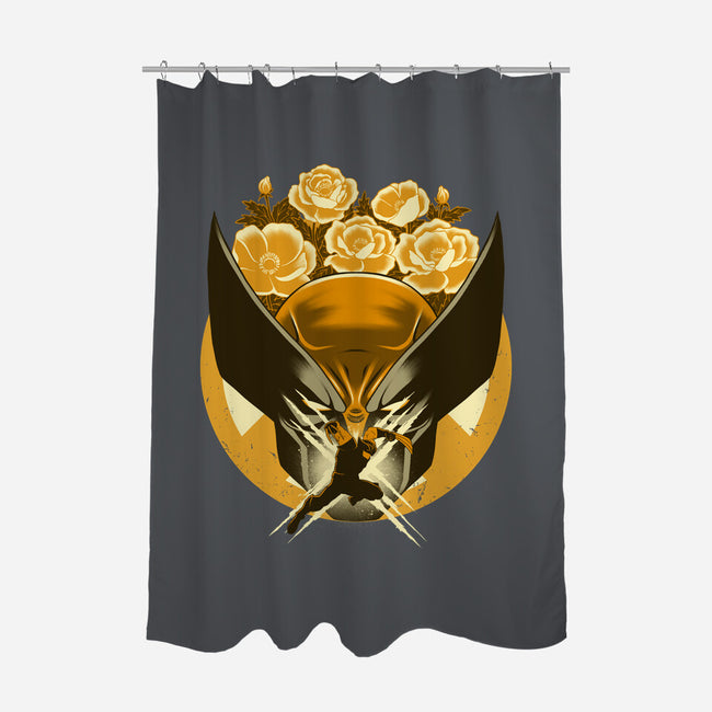 Mutant And Anemone-None-Polyester-Shower Curtain-rmatix