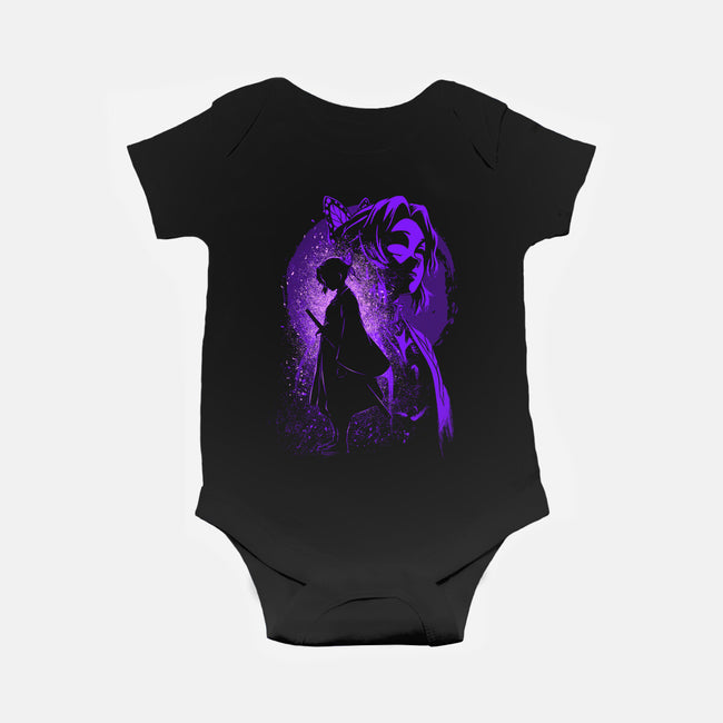 Shinobu Silhouette-Baby-Basic-Onesie-Badbone Collections