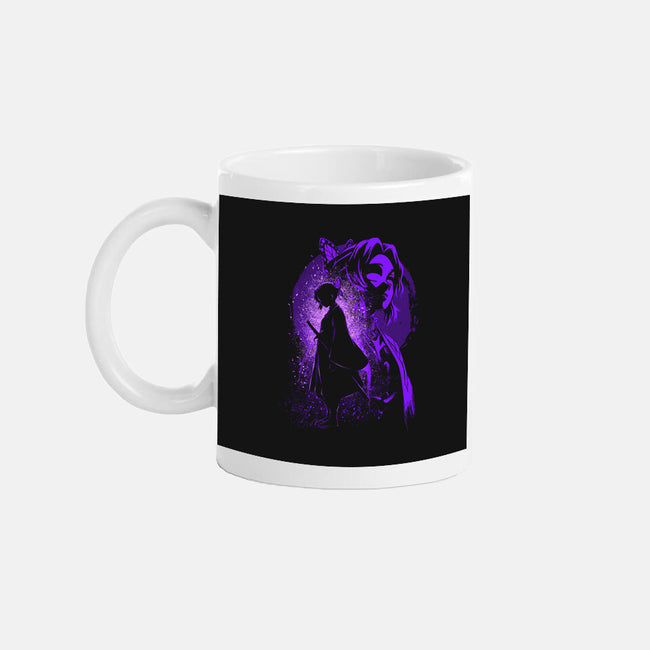 Shinobu Silhouette-None-Mug-Drinkware-Badbone Collections
