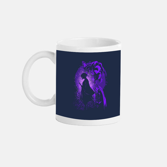 Shinobu Silhouette-None-Mug-Drinkware-Badbone Collections