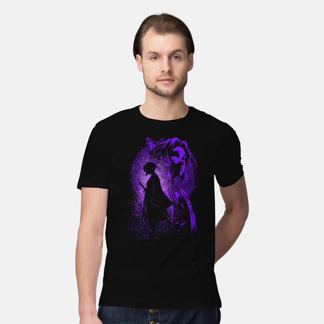 Shinobu Silhouette-Mens-Premium-Tee-Badbone Collections