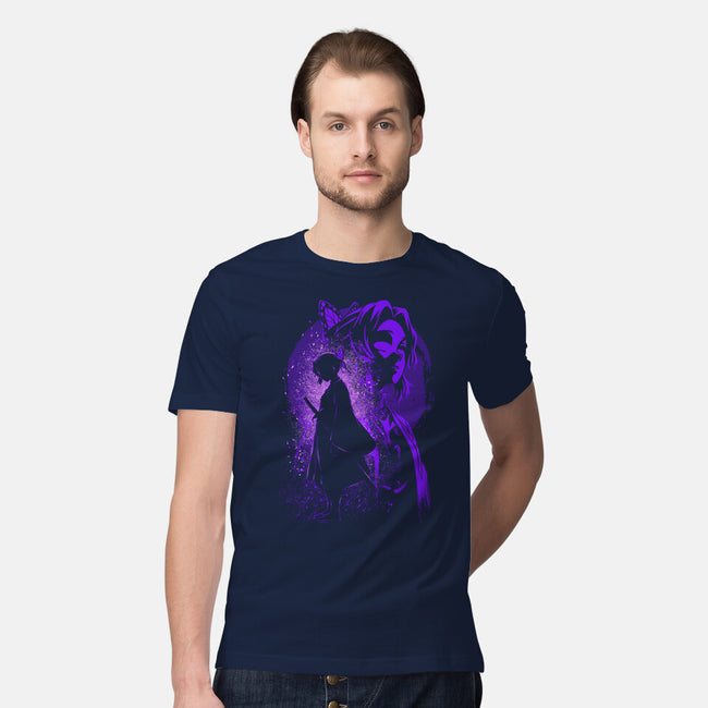 Shinobu Silhouette-Mens-Premium-Tee-Badbone Collections