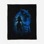 Inosuke Silhouette-None-Fleece-Blanket-Badbone Collections