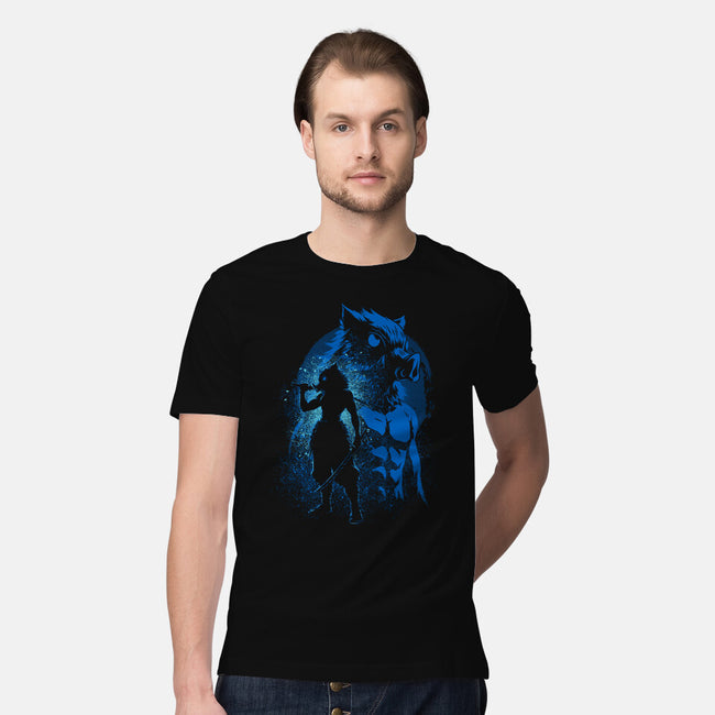 Inosuke Silhouette-Mens-Premium-Tee-Badbone Collections