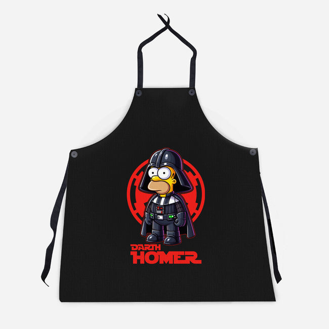 Darth Homer-Unisex-Kitchen-Apron-Skullmate
