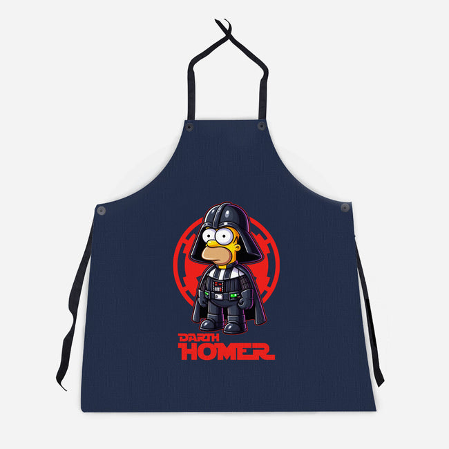 Darth Homer-Unisex-Kitchen-Apron-Skullmate