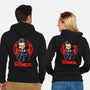 Darth Homer-Unisex-Zip-Up-Sweatshirt-Skullmate