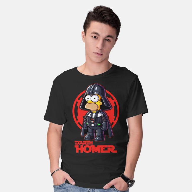 Darth Homer-Mens-Basic-Tee-Skullmate