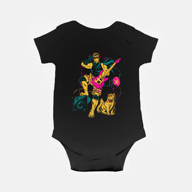 Carl Rock N Roll-Baby-Basic-Onesie-TeeTwist
