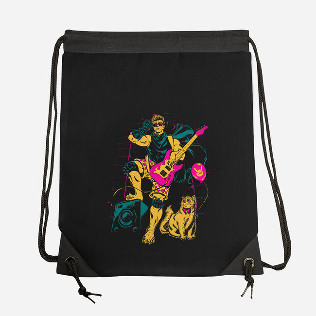 Carl Rock N Roll-None-Drawstring-Bag-TeeTwist