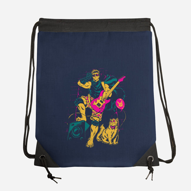Carl Rock N Roll-None-Drawstring-Bag-TeeTwist