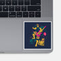 Carl Rock N Roll-None-Glossy-Sticker-TeeTwist