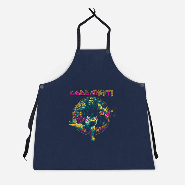 God Dammit-Unisex-Kitchen-Apron-TeeTwist