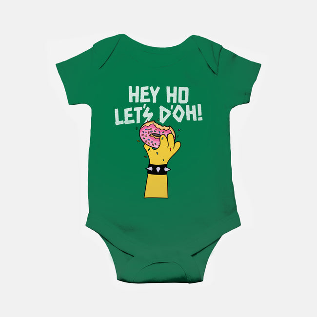 Hey Ho Let's D'Oh-Baby-Basic-Onesie-OPIPPI