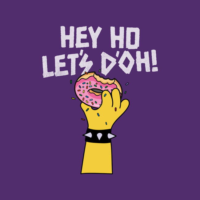 Hey Ho Let's D'Oh-None-Stretched-Canvas-OPIPPI